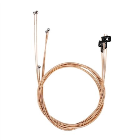 5 kpl/setti Akustinen Basso-Kielet Messinki Teräspohja Musiikki-Instrumenttien Osia Varten