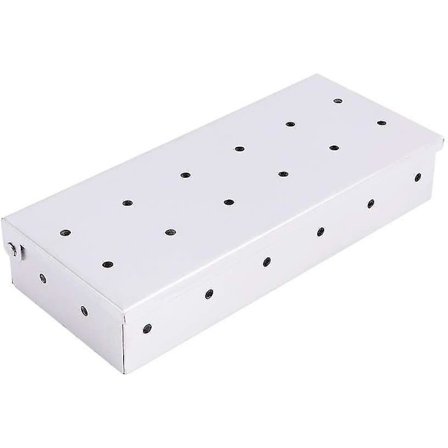 Træflis Rygerboks Rustfrit Stål Grill Røg Kødkasse