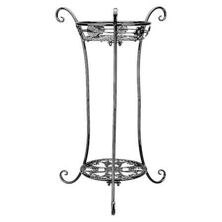 2-etagers Jernplantepot Stativ Holder Indendørs Have Dekoration