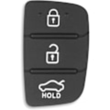 Auton avaimen näppäimistö 3 painiketta yhteensopiva Hyundai i20 i30 ix20 ix35 Tucson Santa Fe:n kanssa