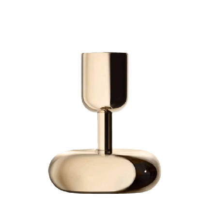 Iittala Ljusstake 107mm mässing Ljus & ljusstakar ONESIZE