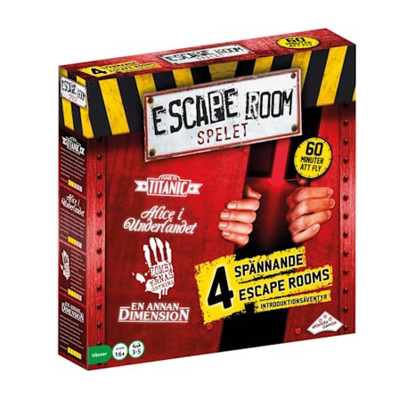 Escape Room Game - Rød