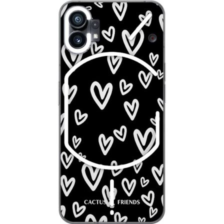 Yhteensopiva Puhelinkuori Nothing Nothing Phone (1) Cactus and Friends - Handdrawn Love Chaos