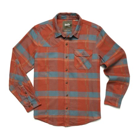 Howler Bro's Harker's Flannel Backdrop Plaid Terracotta - S