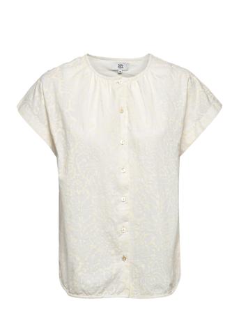 Blouse Blouses Short-sleeved Creme Noa Noa