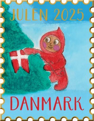 Danmark - Julepin 2025 - Støt og pynt dit tøj eller taske med årets julemærke