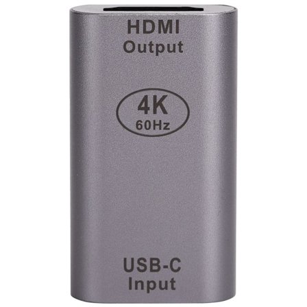 Typ C till HDMI 2.0 Adapter 4K Videokonverterare