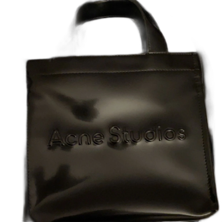 Acne logo mini tote bag