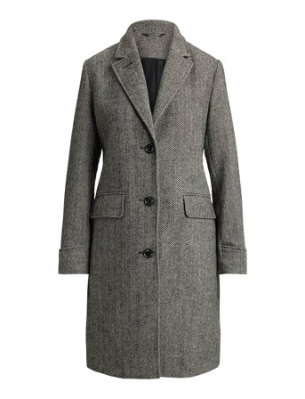 Herringb Coat Grey Lauren Ralph Lauren