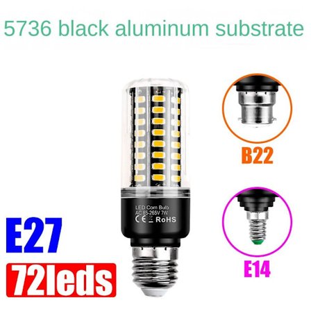 LED maissilamput maissilamppu E27-7W-VALKOINEN VALO E27-7W-VALKOINEN