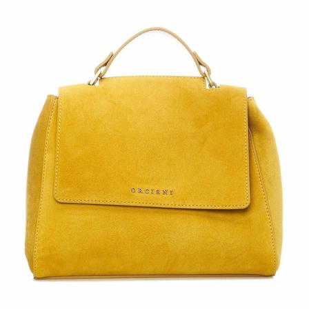 Orciani, Handbag B01999 NNB 22 Geel, Dames, Maat:ONE Size