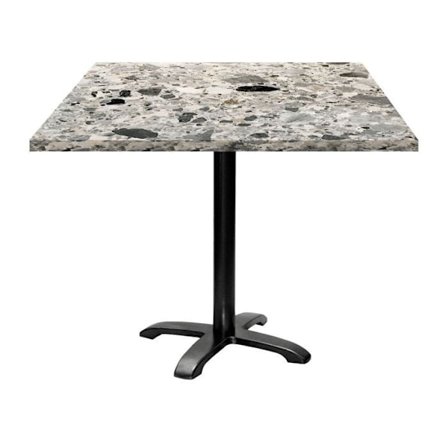 Tabel 90 x 90 cm - model Bazila terrazzo cepp