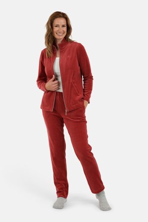 BRANDTEX - Joggingsæt - Dyb Rød