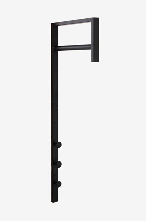 House Nordic - Klädhängare Trento. Svart - Svart - Hallmöbler - Från Homeroom