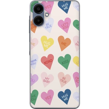 Yhteensopiva Puhelinkuori Samsung Samsung Galaxy A06 Karkkisydämet