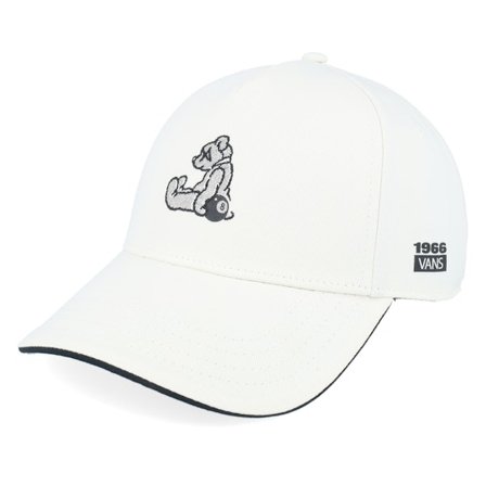 Vans - Wit adjustable Cap - Y2v Marshmallow A-Frame Adjustable @ Hatstore