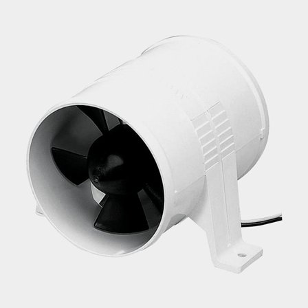 Motorrumsfläkt Attwood 4" 24 volt
