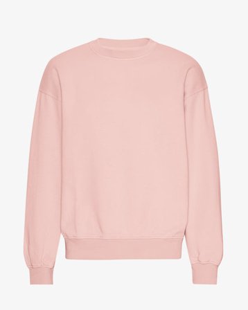 Organic Oversized Crew - Faded Pink - Male - S