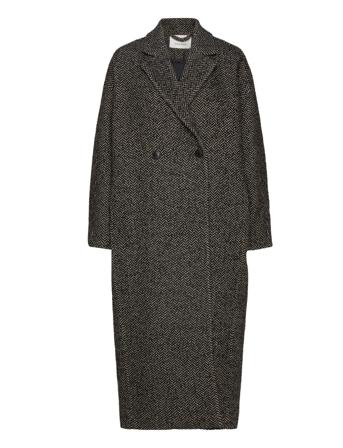 Alexa Coat Outerwear Coats Winter Coats Sort House Of Dagmar