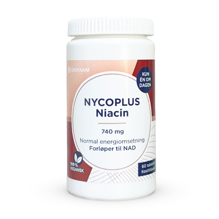 Nycoplus Niacin 740 mg tabletter, 60 stk.
