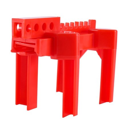 Kuleventil låsing, justerbar låseanordning, liten