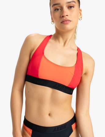 Roxy Roxy Active Colorblock Top - Red - XS