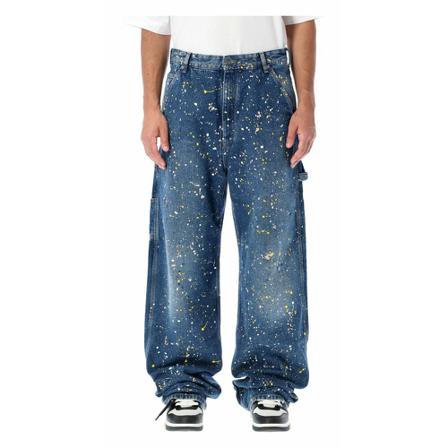 Off White Jeans Omya134F22D003 , Blauw , Heren , Maat: W29