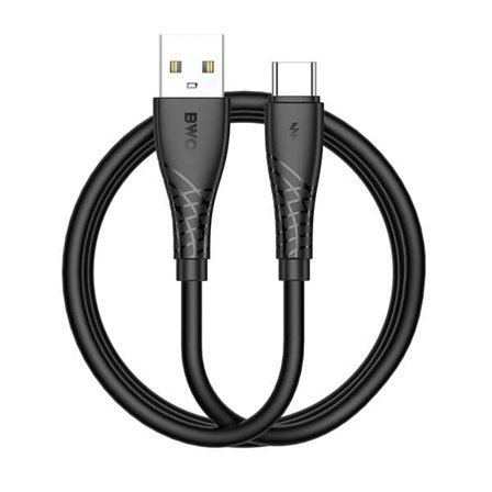 BWOO USB-kabel 27W - USB till USB-C 1m - Svart