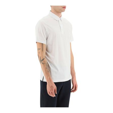 Emporio Armani, Polo Shirts Wit, Heren, Maat:M