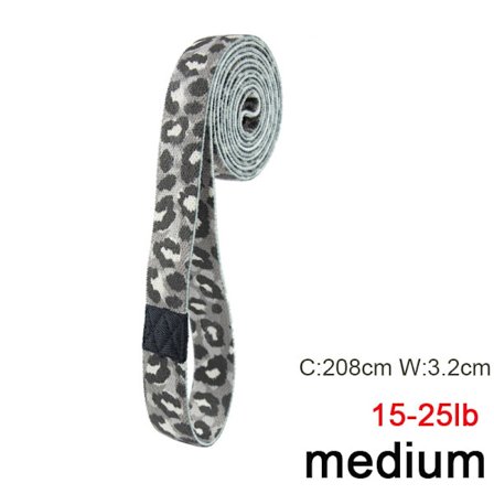 Long Booty Band Höft Circle Loop Resistance Band Träningsövning för ben Lår Glute Butt Squat Halkfri design