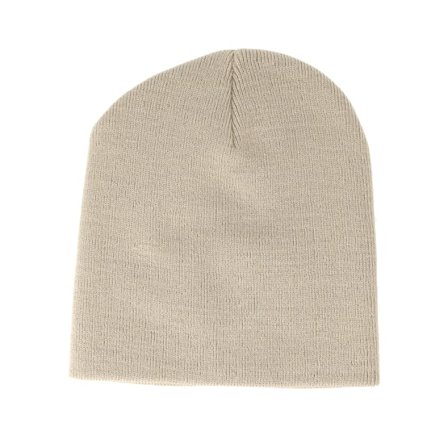 Beechfield - Grigio traditionalbeanie Beanie - Stone Traditional Blank Beanie @ Hatstore
