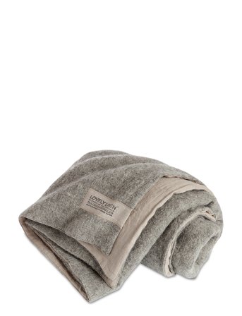 Lovely Wool Blanket Grey Lovely Linen