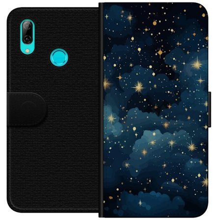 Yhteensopiva Lompakkokotelo Huawei P smart 2019 Tähtiä taivaalla