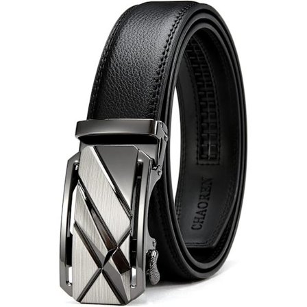 Mænds Ratchet Bælte til Casual Kjole, Mikro Justerbart Bælte Passer Overalt 1 3/8"