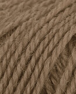 Garn Alpakka Wool Brun - Du Store Alpakka