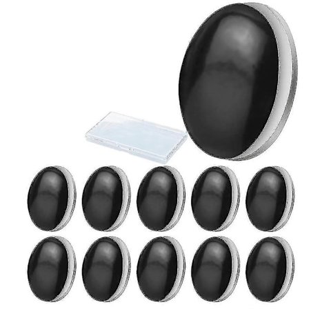 10 stk. Magnetiske Gardinvægte Sæt Heavy Duty Indendørs Gardinmagneter Til Bruseforhæng