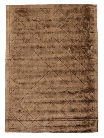 Jednobarwny Brooklyn Dywan - Brunatny 200X300