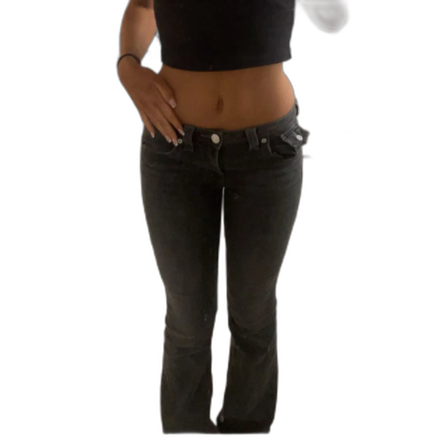 True Religion grå bootcut jeans