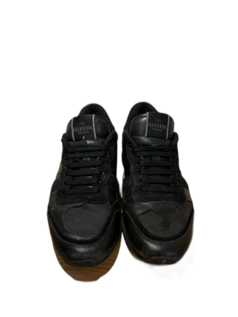 Svarta Valentino Garavani Rockrunner sneakers