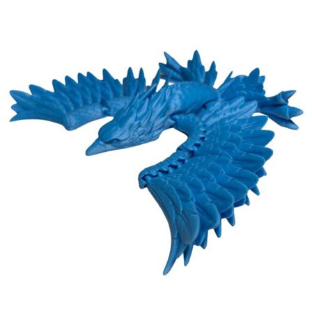 Phoenix Anivia League Of Legends Flexibel Dekoration Blå One Size