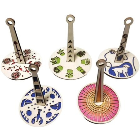 Bärbar handledsgarn hållare, trä handledsgarn hållare, förhindrar trassel och felinriktning av garn för stickning och virkning