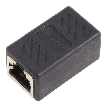 Nätverks LAN-kontakt Adapter Kopplare Förlängare RJ45 Ethernet Kabel Förlängningsomvandlare Hona till Hona