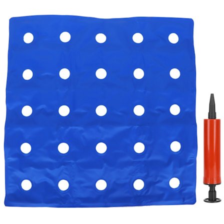 Oppblåsbar sitteunderlag Behagelig stolputer for rullestol hjemmekontoret