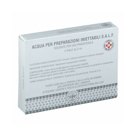 Acqua Per Preparazioni Iniettabili SALF 5 Fiale
