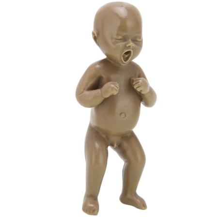 Söpö baby hartsiveistos Ympäristöystävällinen pöytäkoriste Kehitä mielikuvitusta Lasten nukketaidekäsityö