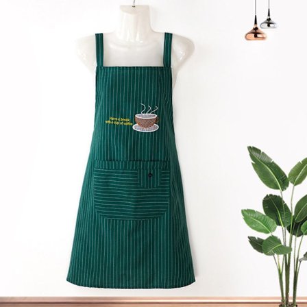 Dame Overall Forklæde Køkkenforklæder GRØN