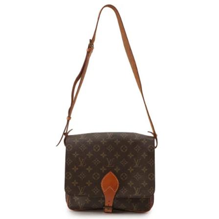 Louis Vuitton Vintage Pre-owned Canvas louis-vuitton-Tass , Bruin , Dames , Maat: ONE Size Vintage Tassen
