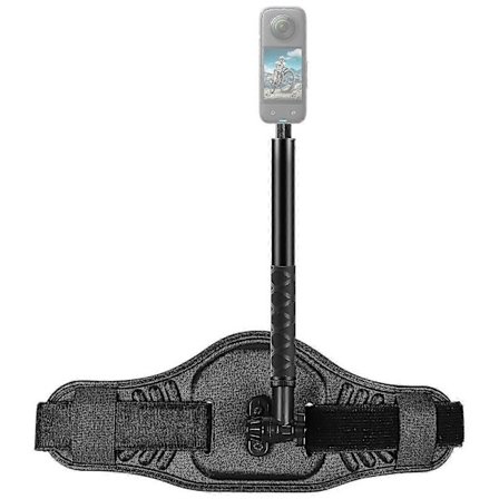 PULUZ Midjebeltemonteringsstropp for GoPro Insta360 DJI Action-kameraer med Selfie Stick Monopod