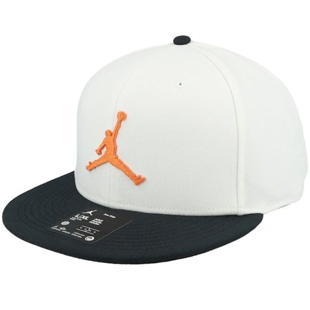 Jordan - Bianco snapback Cappellino - Pro Cap Jumpman White/Photon Dust/Black Snapback @ Hatstore