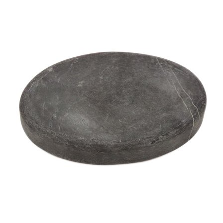 Massageverktyg Sten - Stor Oval Tunn